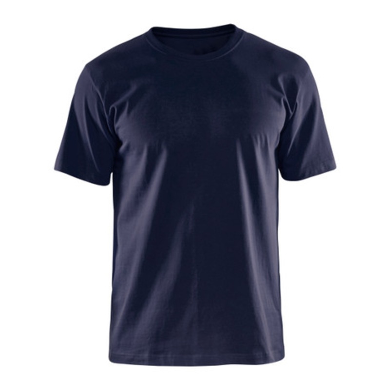 BLAKLADER T-Shirt  | 3535 Navy Blue Classic T-Shirt with Durable Poly/Cotton Blend