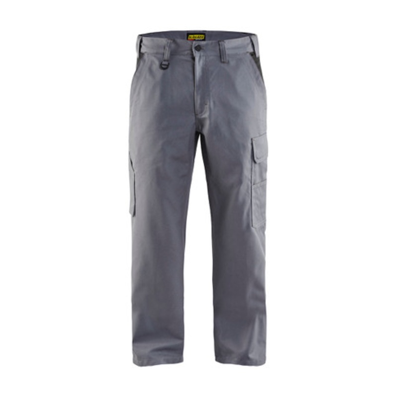 BLAKLADER Trousers | 1404 Industry Grey Trousers in Durable Poly/Cotton Blend