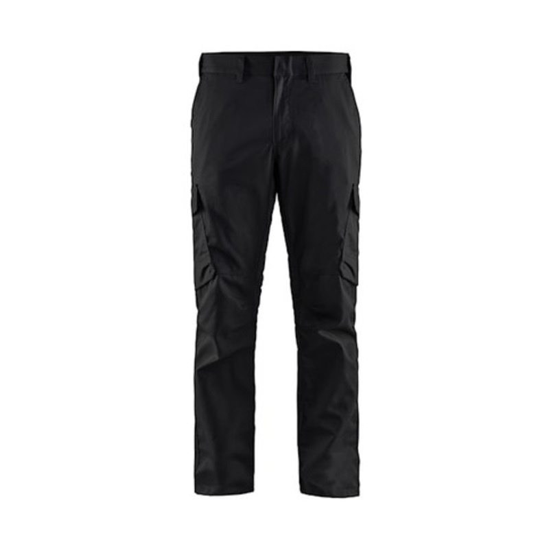 BLAKLADER Trousers | 1444 Industry Black Trousers with Scratch Free 2-Way Stretch