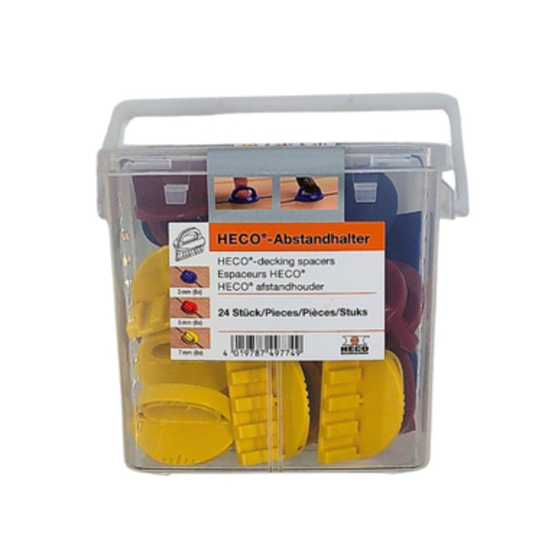 HECO Accessories | SPACERS Decking Board Accessories 3, 5, 7mm for Decking