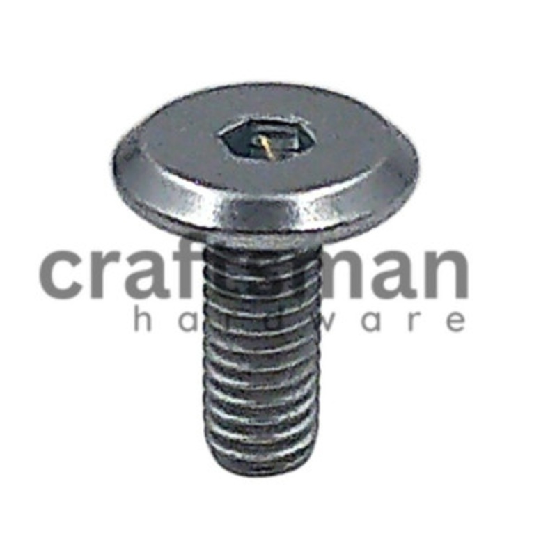 RAMPA Bolts | TYPE KF M6 Bolts with Flat Head in A2 Stainless Steel