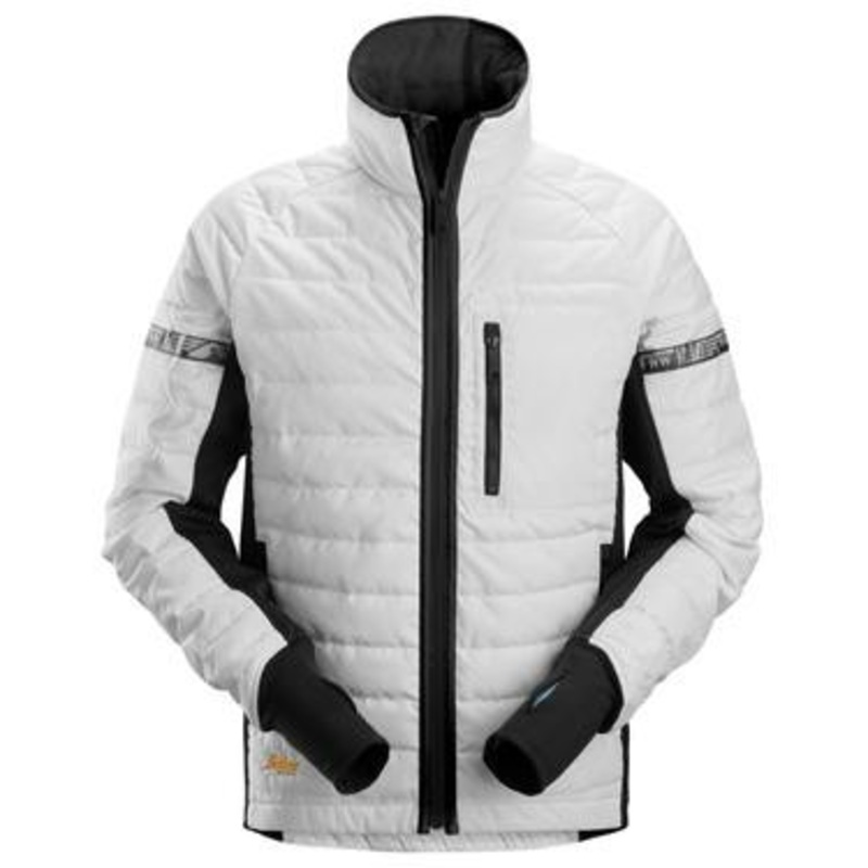 SNICKERS Jackets | Mens 8101 White 37.5 Insulator Jackets with Stretch