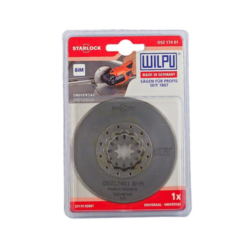 WILPU Multi Tool Blade | OSZ 174 85mm Round Multi Tool Blade for Construction