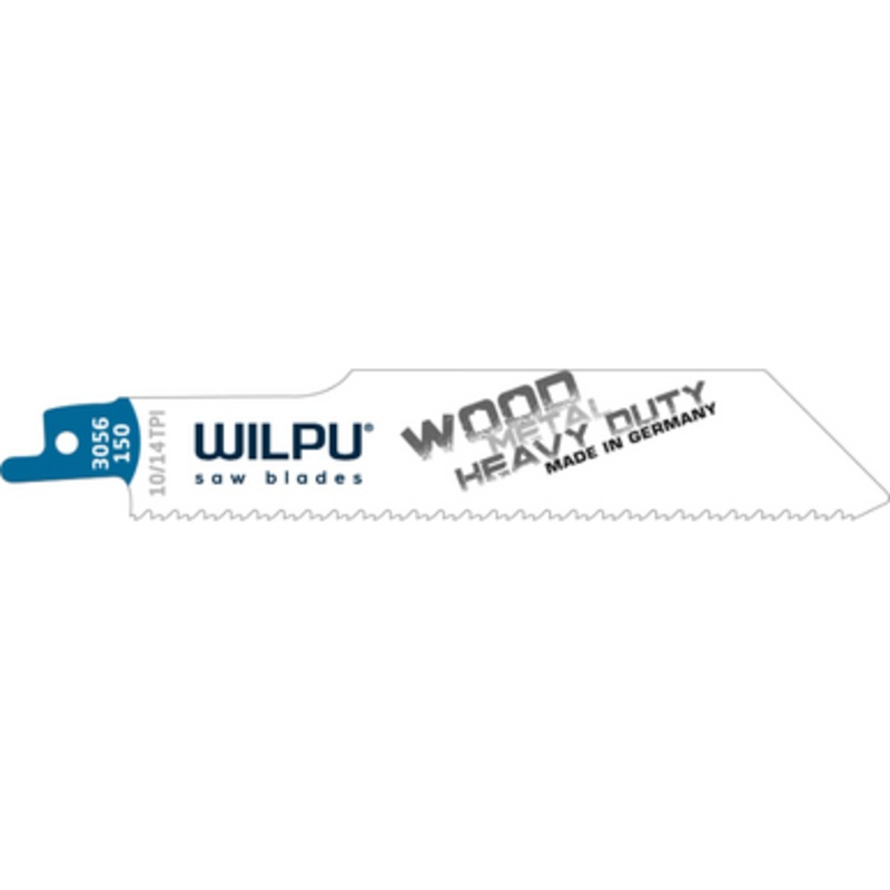 WILPU Reciprocating Saw Blade | 3056 Straight Cut Reciprocating Saw Blade for Construction