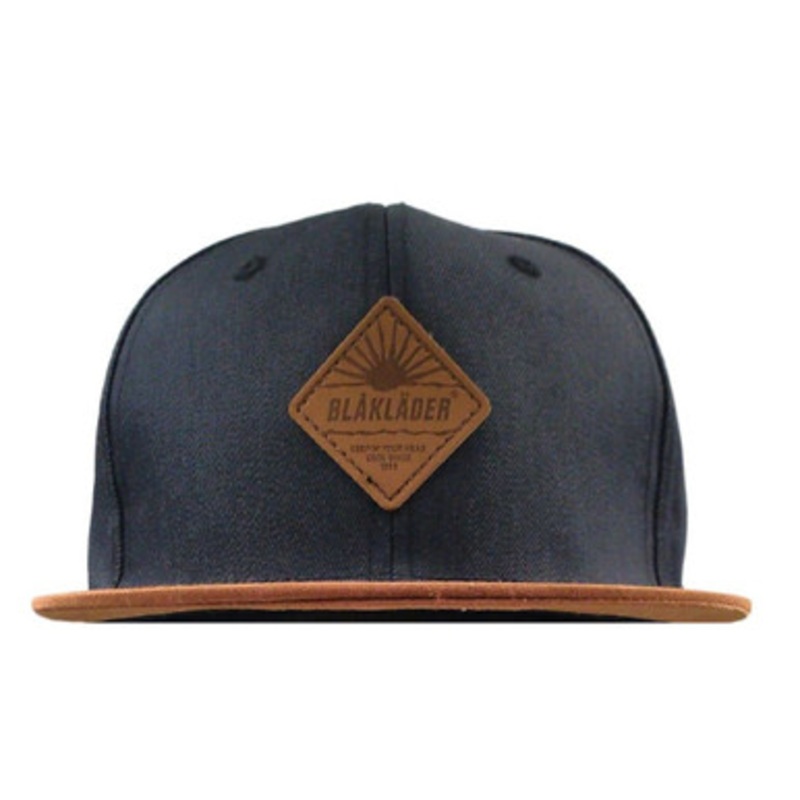 BLAKLADER Accessory | 2072 Navy Blue Headwear Craftsman Cap in Denim