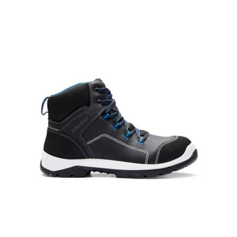 BLAKLADER Safety Boots | 2434 RETRO Black Laced Safety Boots