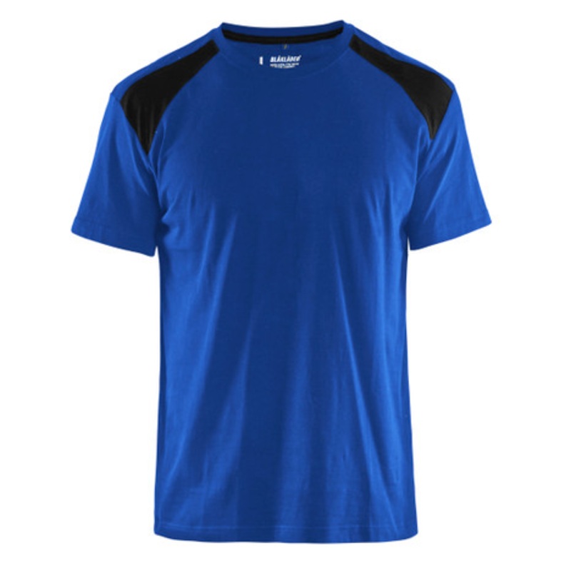 BLAKLADER T-Shirt  | 3379 Mens Blue / Black Two Tone T-Shirt with Cotton