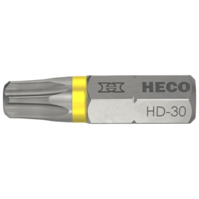 HECO Drive Bits | HD30 Drive Bits in 25mm Length for  Shank