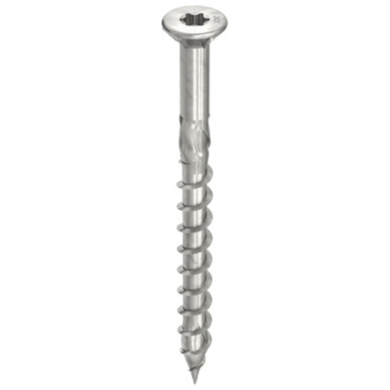 HECO Screws | 5mm Countersunk Head Screws HD20 with Partial Thread for Decking in A4 316 Stainless Steel