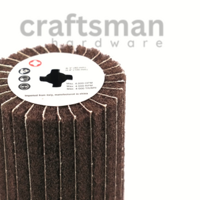 RESTORER TOOL Attachments | Soft Abrasive Attachments P120 for Stripping & Polishing