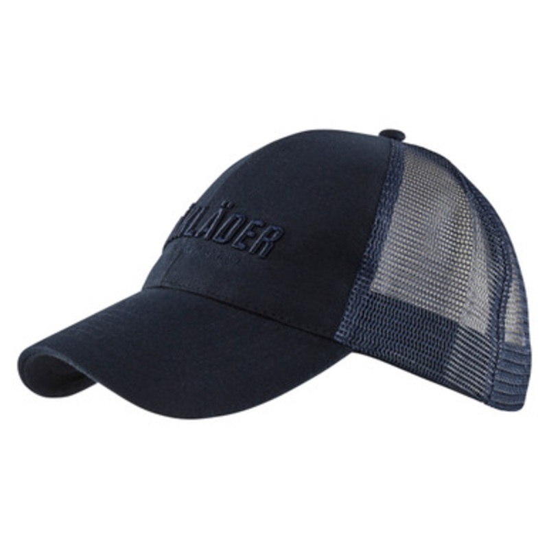 BLAKLADER Accessory | 2075 Dark Navy Blue Headwear Trucker Cap with Logo