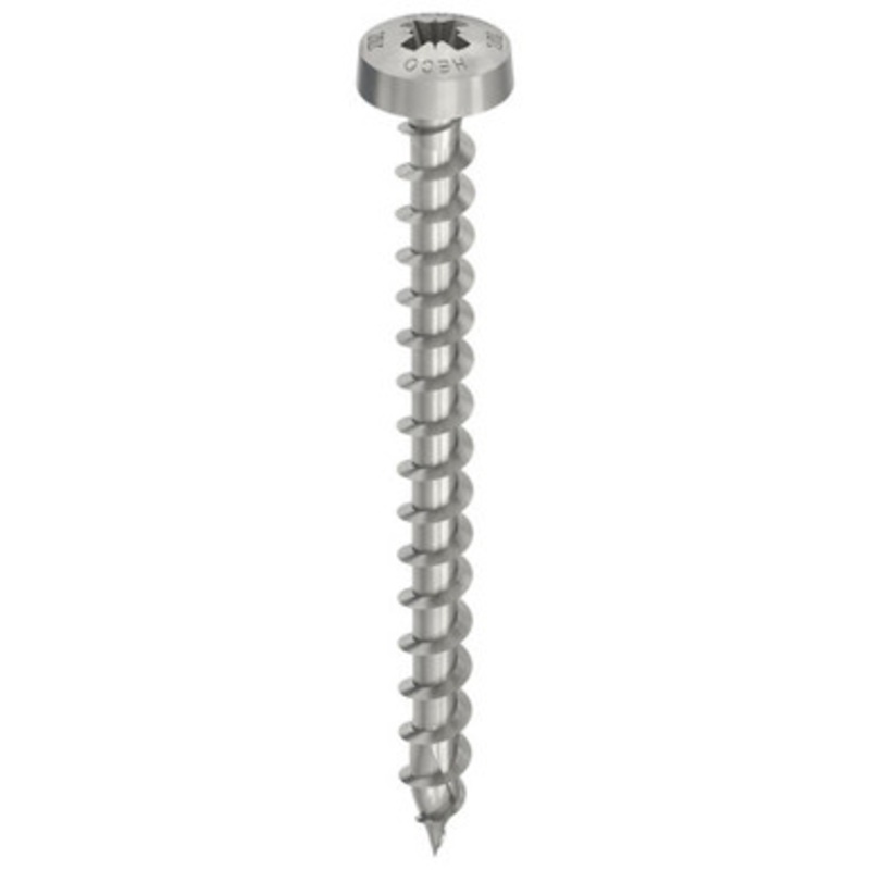 HECO Screws | 3mm Pan Head Screws PZ1 with Full Thread in A2 304 Stainless Steel