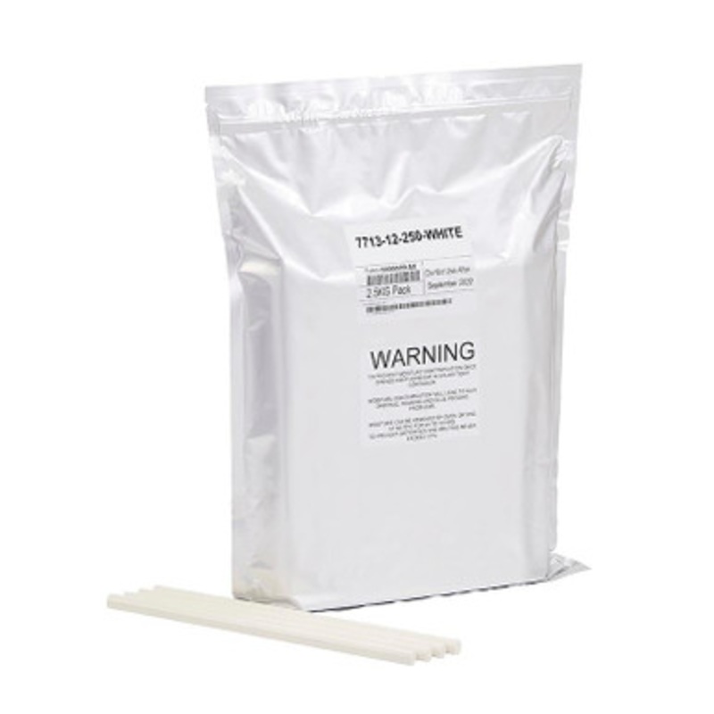 KNOTTEC Adhesives | Wood Repair White Therm Melt Adhesives 2.5kg resealable foil bag with 100 sticks