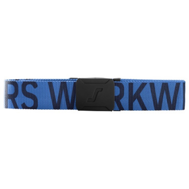 SNICKERS Accessory | 9004 True Blue Belt with Scratch Free Buckle with Logo in Webbing