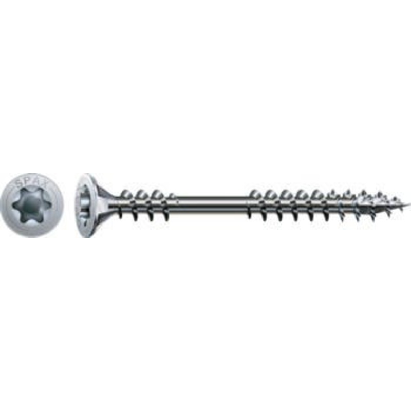 SPAX Screws | 4.5mm Chipboard Flooring Screw Countersunk Head with T20 Drive in WIROX