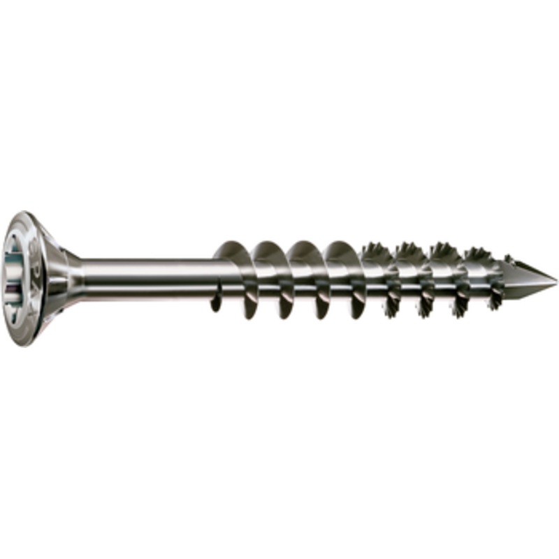 SPAX Screws | 4.5mm  Raised Countersunk Head Screws T20 with Partial Thread in A2 304 Stainless Steel