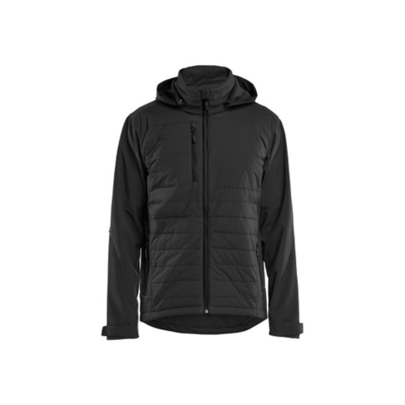 BLAKLADER Jackets | 4743 Black Jacket Hybrid and Waterproof in Softshell