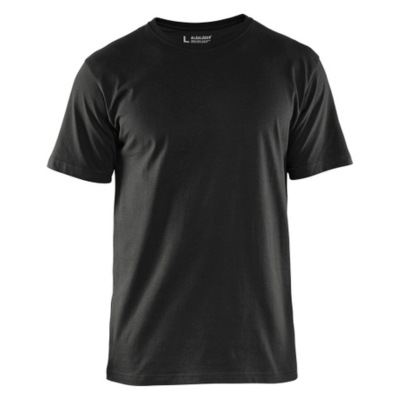 BLAKLADER T-Shirt  | 3525 Mens Black Classic T-Shirt in Cotton