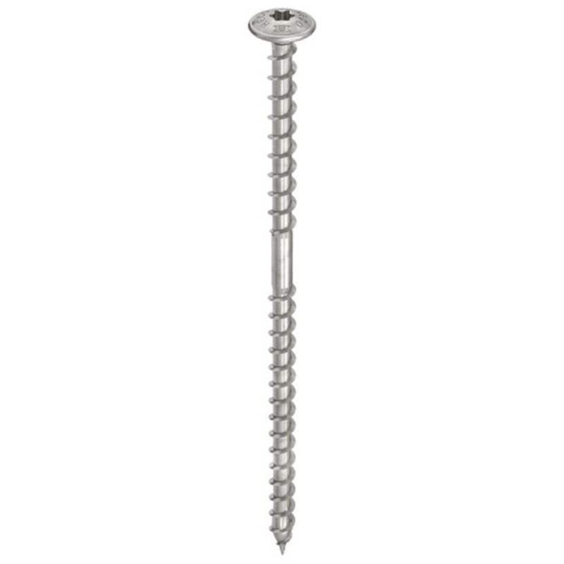 HECO Screws | 8mm Flange Washer Head Screws T40 with Secondary Thread for Solar in A2 304 Stainless Steel