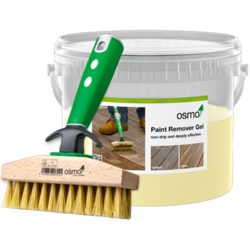 OSMO Paint Remover Gel | 6611 Painter Remover Gel with Cleaning Brush