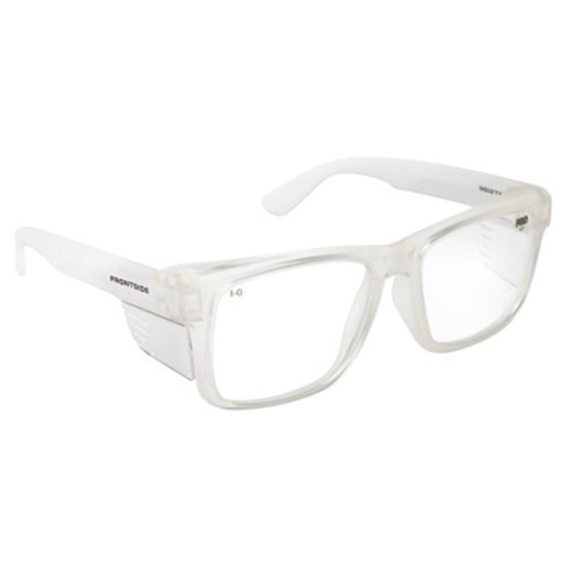 PROCHOICE Safety Glasses | FRONTSIDE Clear Safety Glasses with Side Shield
