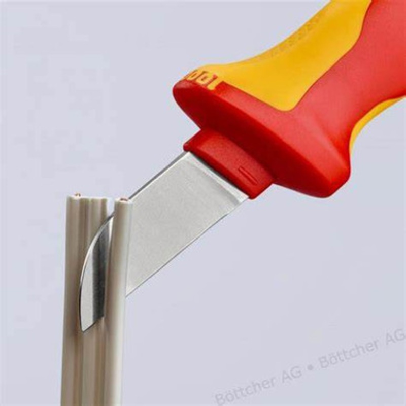 WIHA Knife | 200 mm Cable Stripping Knife with Straight Blade