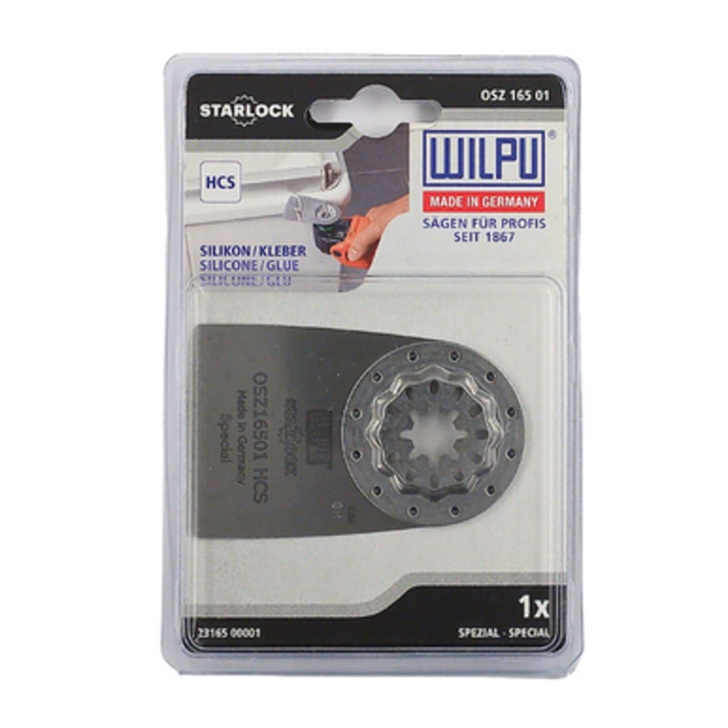 WILPU Multi Tool Blade | OSZ 165 52mm Scraper Multi Tool Blade for Construction