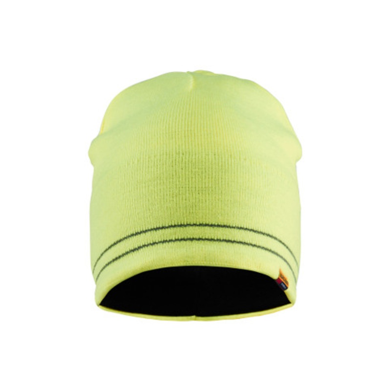 BLAKLADER Accessory | 2007 High Vis Yellow Winter Knit Beanie