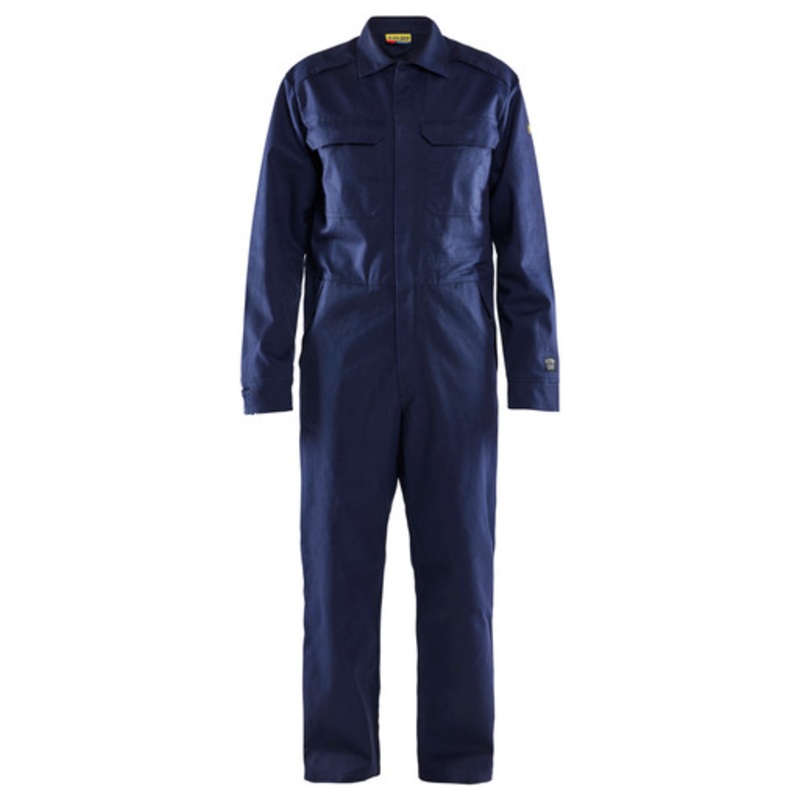 BLAKLADER Overalls | 6704 Navy Blue Overalls Anti-Flame in Cotton