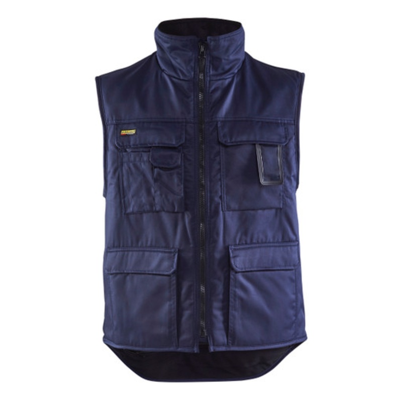 BLAKLADER Vest | 3801 Navy Blue Body Warmer Vest with Fleece Lining