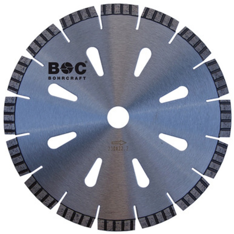 BOHRCRAFT Cutting Disc | 2730 DIAMOND Turbo Cutting Disc for Mineral Based