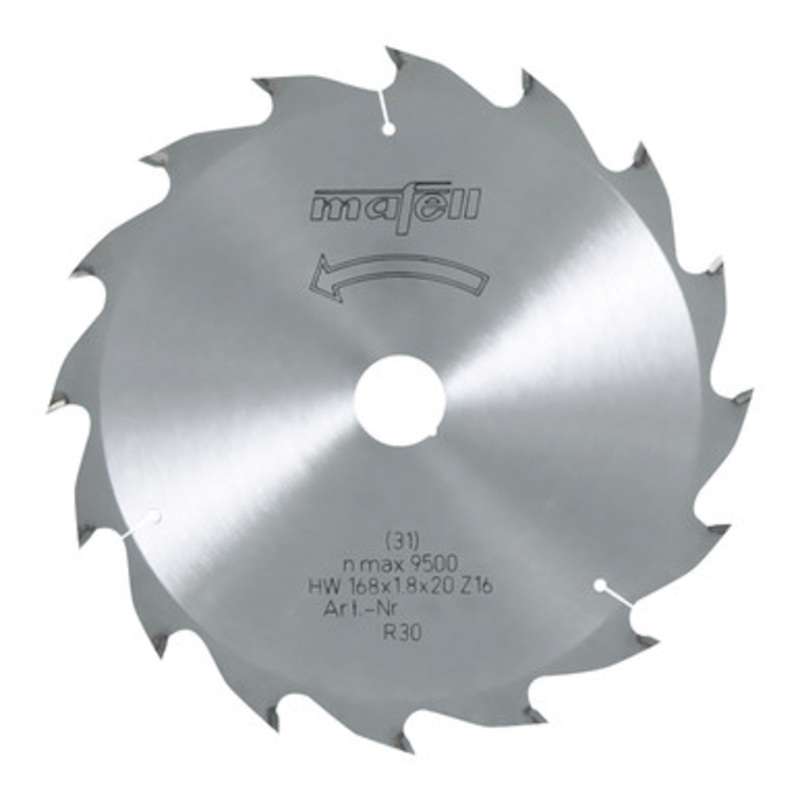 MAFELL Saw Blades | 168mm Circular Saw Blades with 20mm Bore