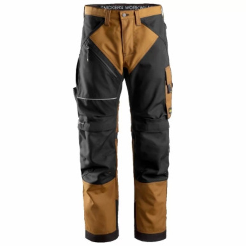 SNICKERS Trousers | 6303 Brown RuffWork Canvas + Work Trousers -SALE