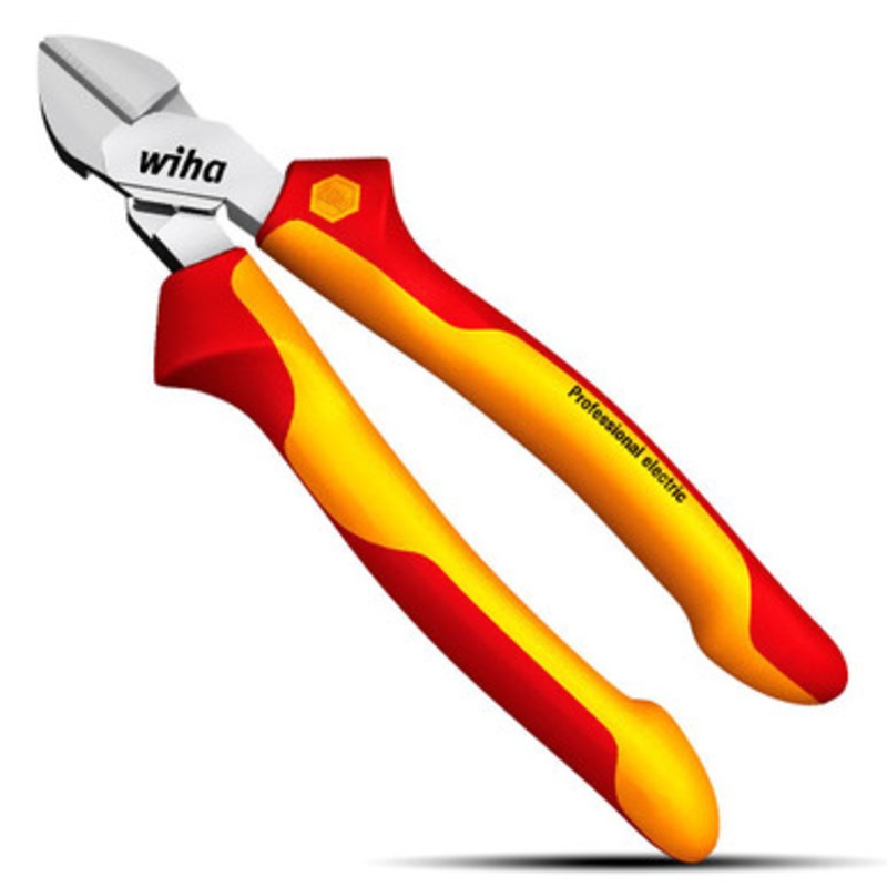 WIHA Pliers | VDE 200mm Diagonal Side Cutter