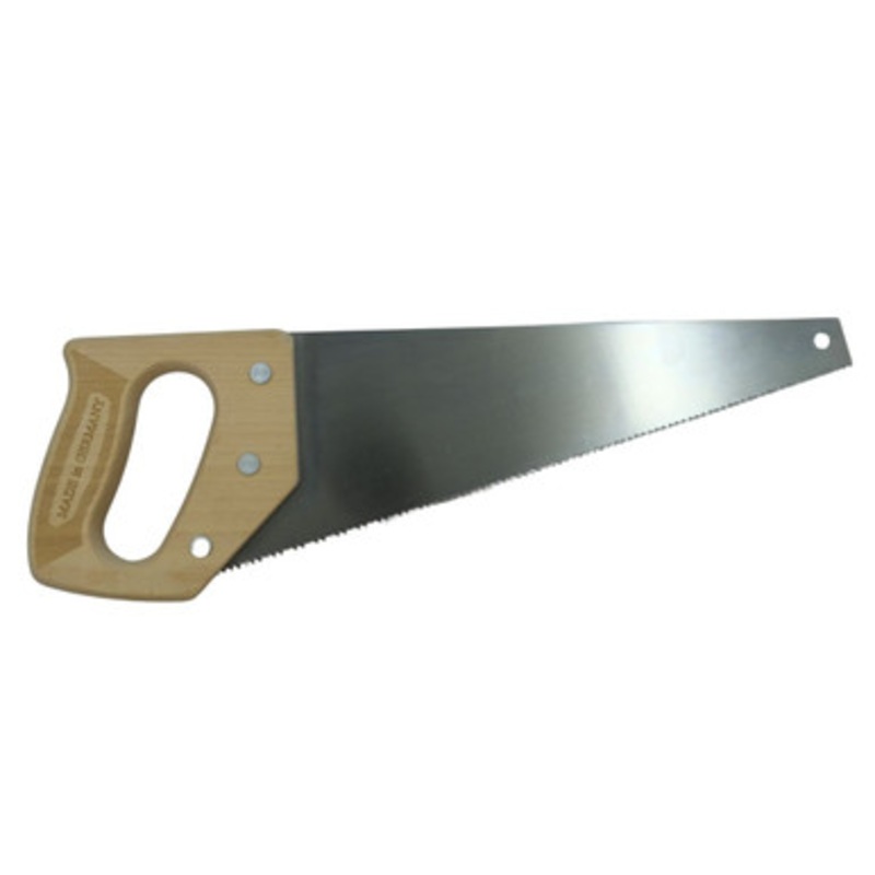 WILPU Handsaw | Classic 350mm Handsaw with Beechwood Handle for Solid Timber