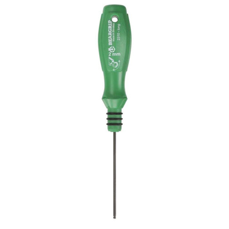 BEARGRIP Screwdriver | SCREWDRIVER Metric Hex Key with Ball End
