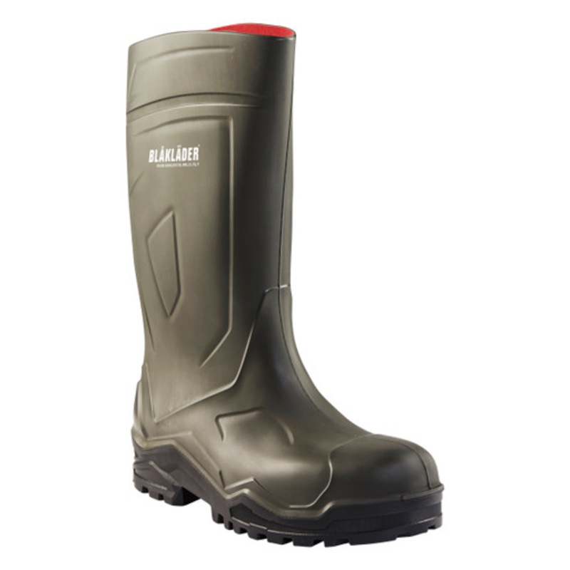 BLAKLADER Safety Boots | 2422 PU Gumboots with Composite Metal Free Toe Cap Waterproof