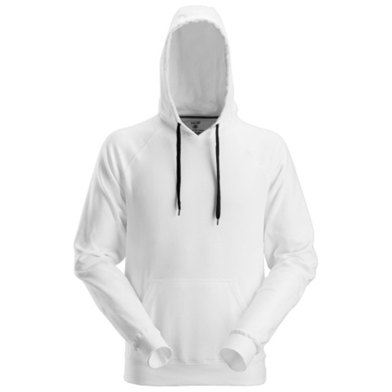SNICKERS Hoodie | 2800 White Painters Hoodie with Kangaroo Pocket and in Cotton