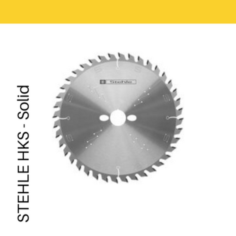 STEHLE Circular Saw Blade | HKS SOLID 136mm/20mm Bore AKKU Low Kerf Circular Saw Blade, for Solid Timber