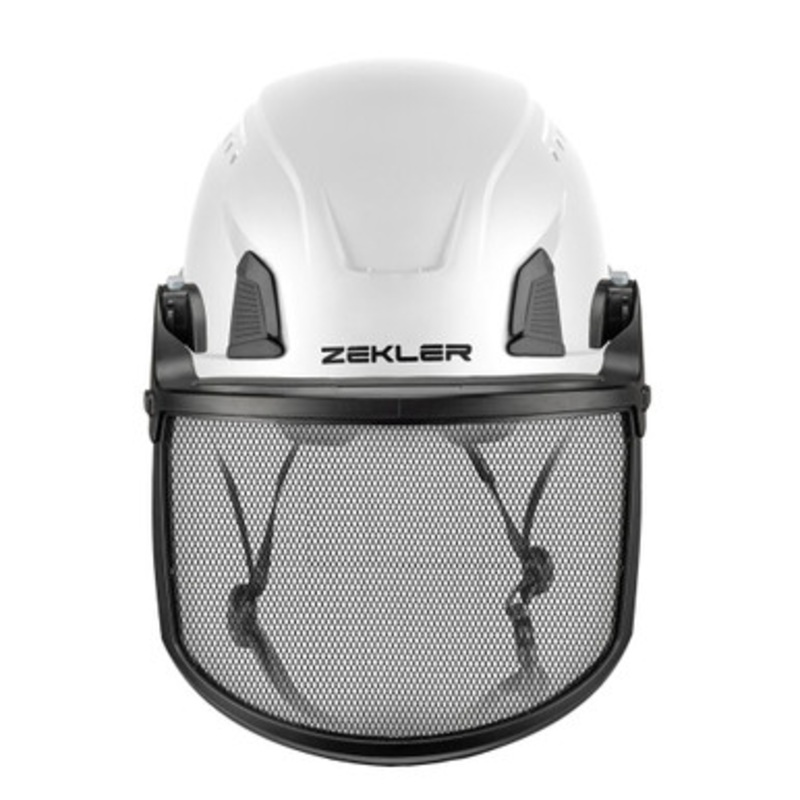 ZEKLER Face Protection | ZONE Face Protection Wire Mesh Face Visor in Quick Mounted
