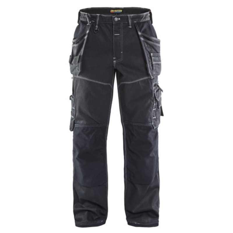 BLAKLADER Trousers | 1960 Craftsman Trousers X1900 Cordura Denim Blue/Black-SALE