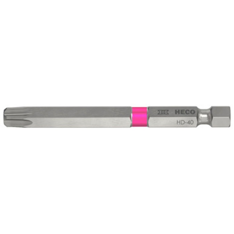 HECO Drive Bits | HD40 /T40 Drive Bits in 75mm Length for  Shank in Pack of 3