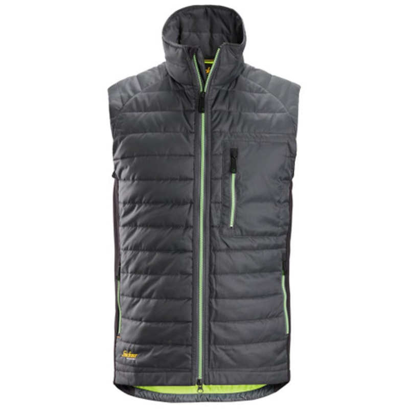 SNICKERS Vest | 4512 Mid Grey Full Zip Allround Work 37.5 Insulator Vest Polyester