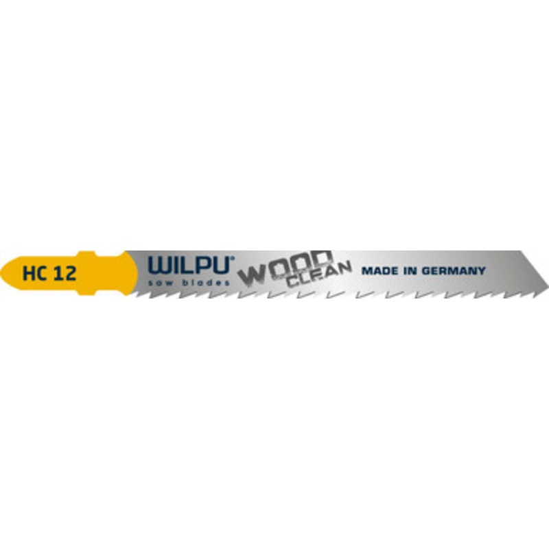 WILPU Jigsaw Blade | HC 12 75mm Precision Jigsaw Blade for Solid Timber