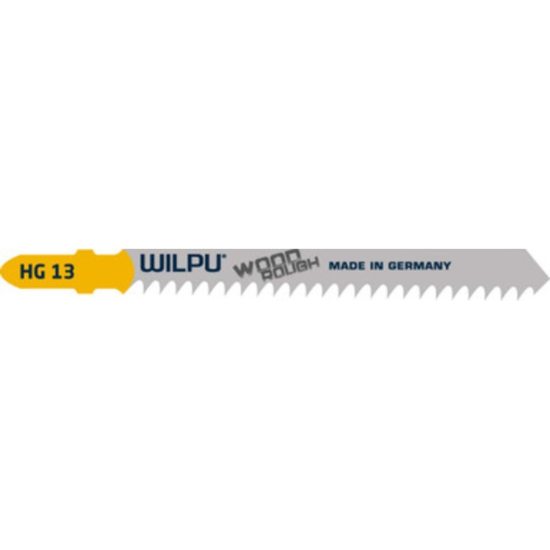 WILPU Jigsaw Blade | HG 13 75mm Fast Cut Jigsaw Blade for Solid Timber
