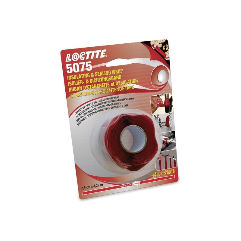 LOCTITE SI 5075 Self-fusing silicone rubber wrap – Sparex Part No. S.147777