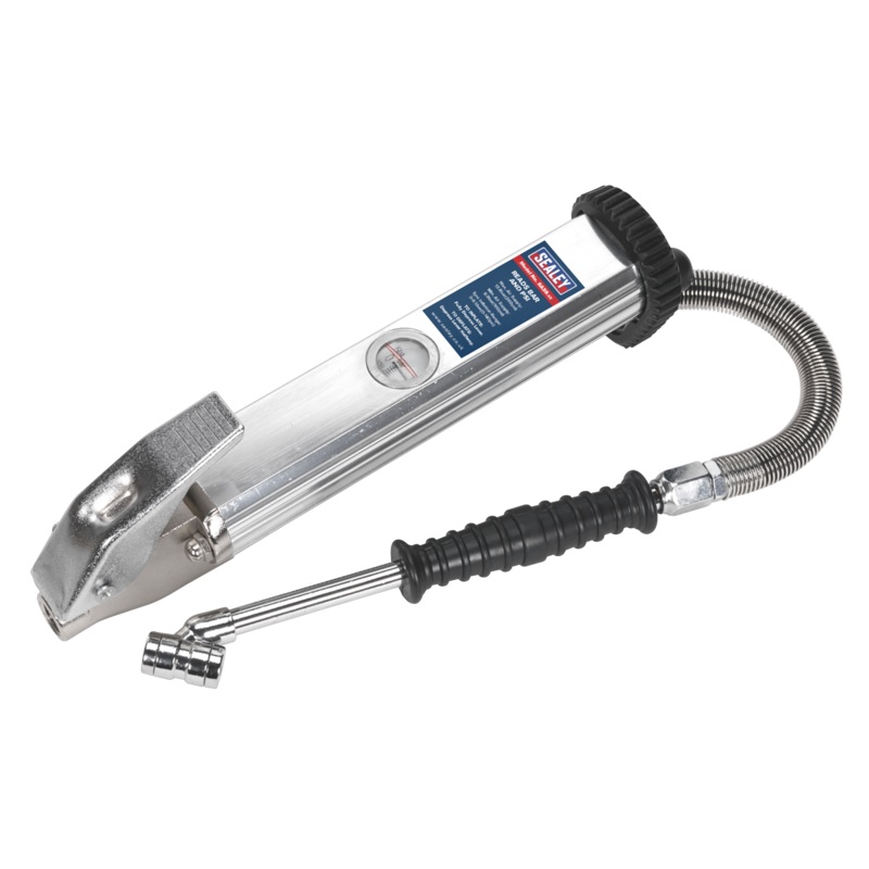 Tyre Inflator Long Type with Twin Push-On Connector – SA39