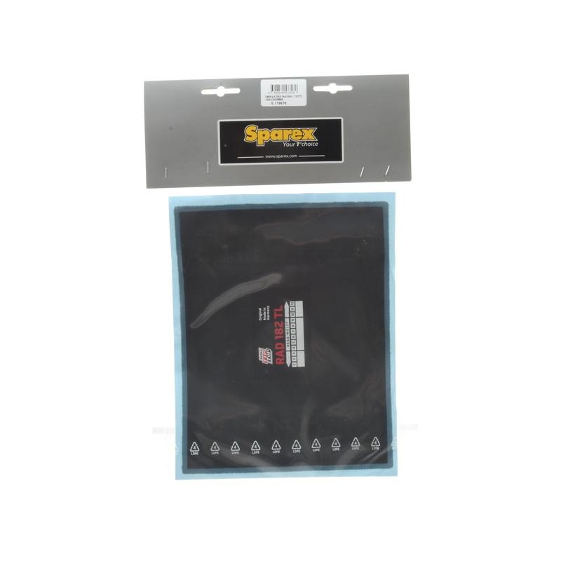 Agripak 1 pc. Repair Patch – Radial 185 x 240mm – Sparex Part No. S.119676