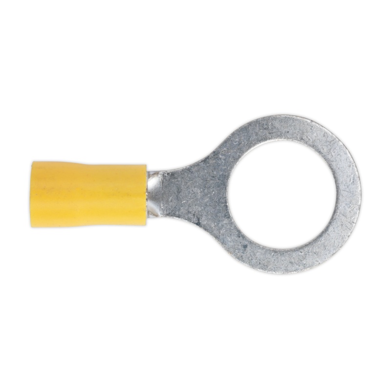 Easy-Entry Ring Terminal 13mm (1/2) Yellow Pack of 100 – YT17