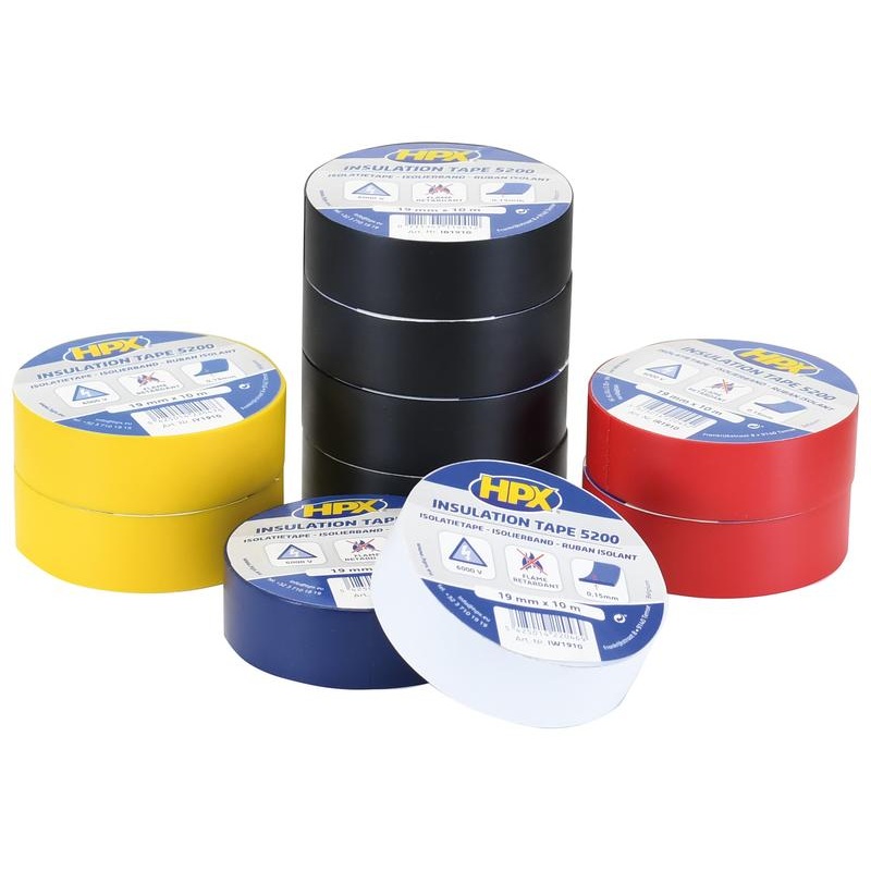 Insulation Tape 19mm x 10m Assorted – Sparex Part No. S.127980